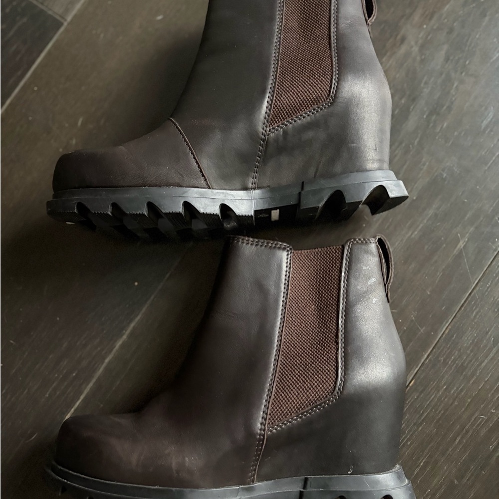 Sorel Wedge Ankle Boots